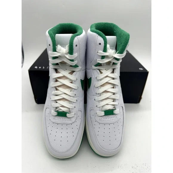 Nike Air Force 1 High Sculpt Womans 11.5 Mens≈ 10 White Stadium Green DQ5007 100 - Picture 4 of 6